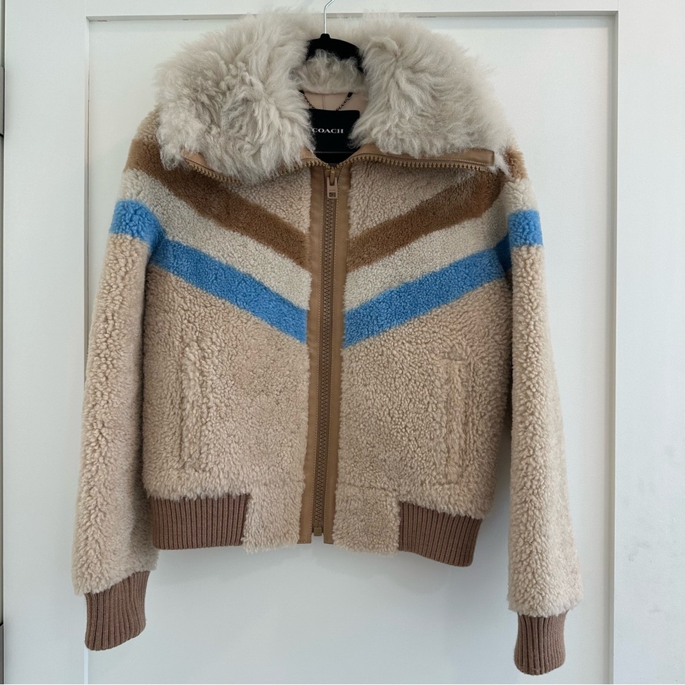 Coach Shearling Jacket - Retails $1900